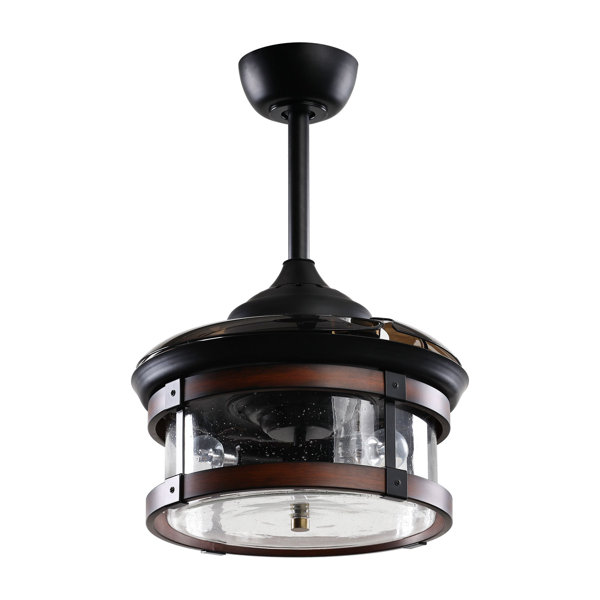 Williston Forge 36" Skillern 3 - Blade Retractable Ceiling Fan with